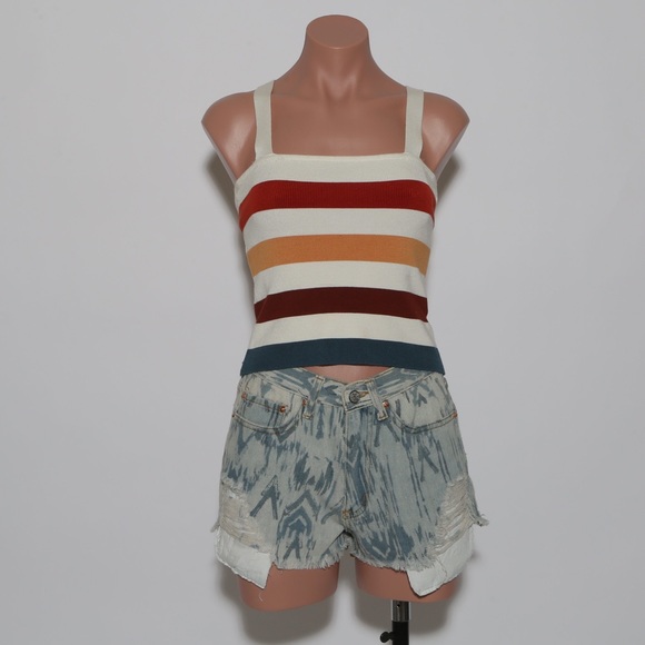 Tops - Striped knit top